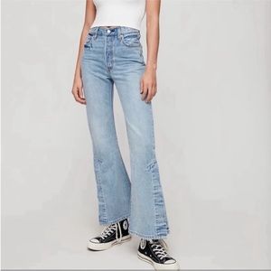 LEVI’S - Ribcage Split Flare Jeans
